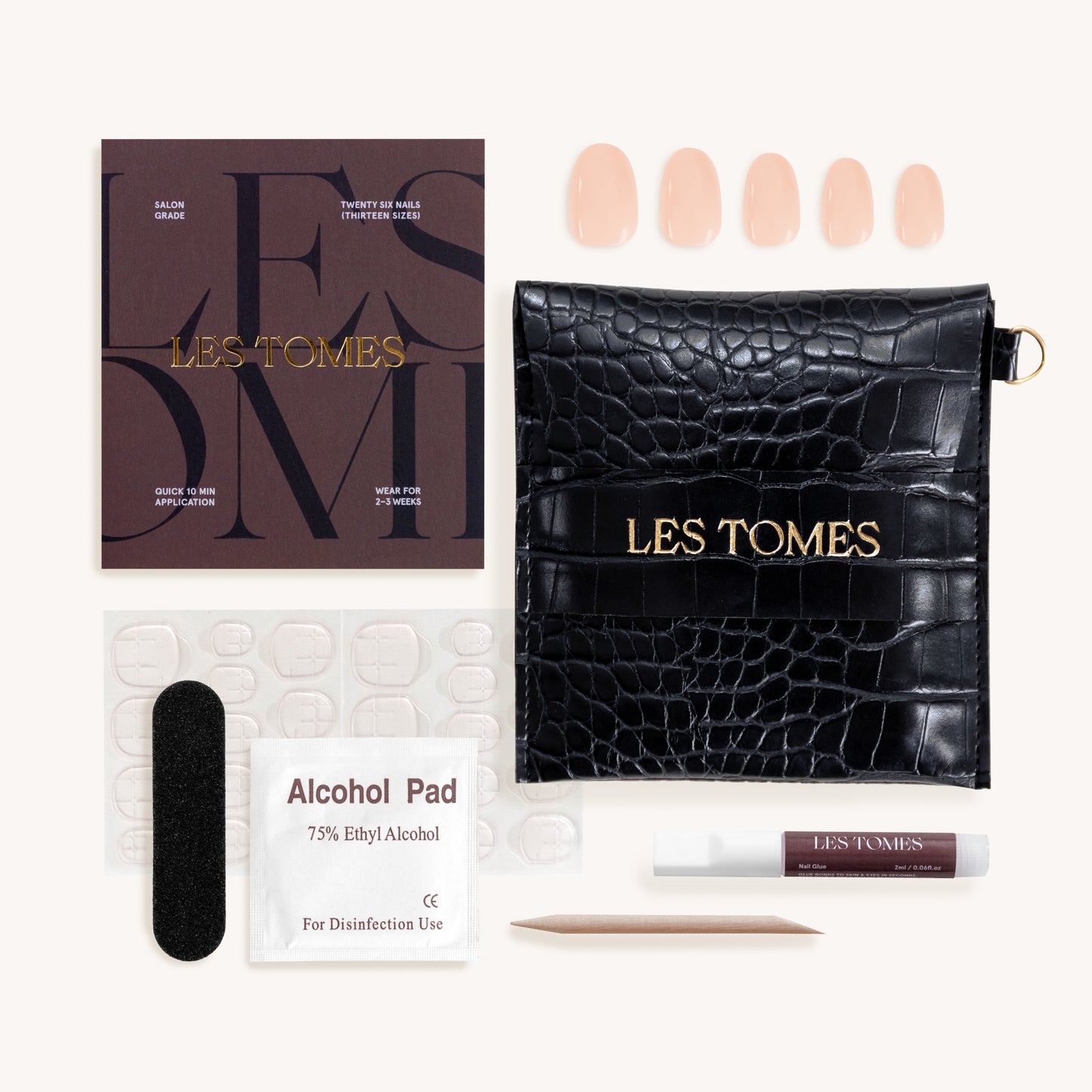 Barely There Press on Nails - Les Tomes